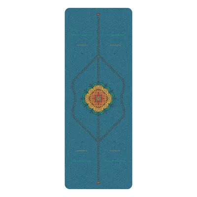 UV Baskılı PU Doğal Kauçuk Yoga Matı, Ter Emici, Ev ve Stüdyo Kullanımı İçin - 10