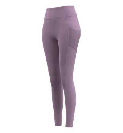 Yüksek bel dikişsiz yoga pantolonu, çıplak hissi, sıkı kesim - 10