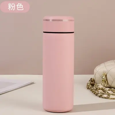 Mini Temperature Display Stainless Steel Insulated Cup, Portable Pocket Size - 10