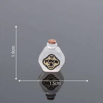 Cross-border New Product Glow-in-the-Dark Magic Potion Bottle Mini Desktop Ornament Dollhouse DIY Decoration Resin Accessories - 7