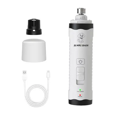 Pet Nail Polisher, USB, LED Light, Fully Automatic