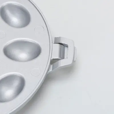 Ev tipi oval waffle kalıbı, gaz ocak için yumurta waffle tavası