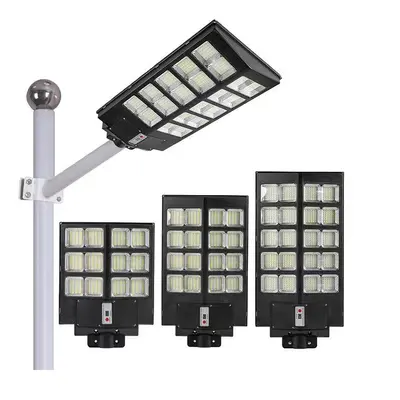 Solar Integrated Street Light with LED Motion Sensor, Waterproof Garden Light
