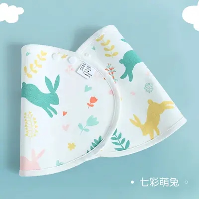 Baby Burp Cloths and Soft Cotton Drool Bibs for Newborns - 10