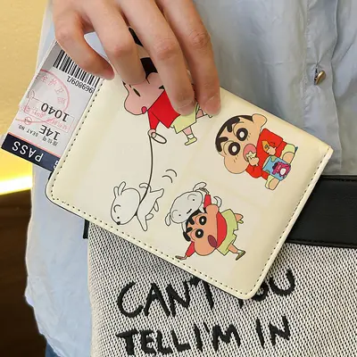 Crayon Shin-chan pasaport ve kart tutucu - 11
