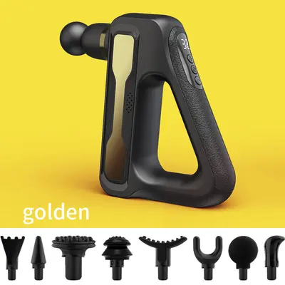 Multi-Head Rechargeable Massage Gun, Portable Muscle and Fascia Massager - 9