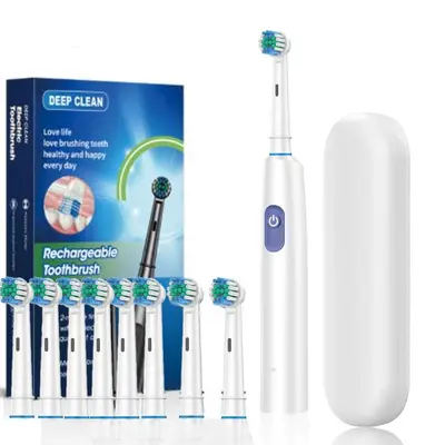 Rotating Rechargeable Electric Toothbrush, Fully Automatic - 10