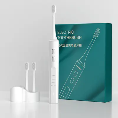 Wireless Charging Adult Electric Toothbrush with Soft Bristles, Waterproof - 8