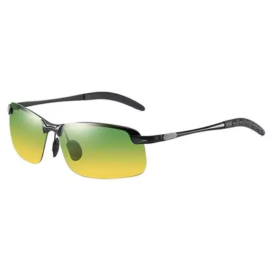 Men's photochromic polarized sunglasses for day and night driving and fishing, model 3043 - 10