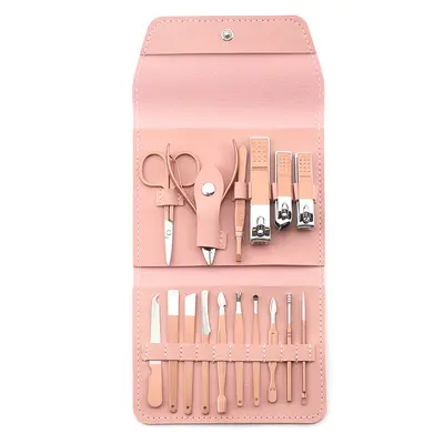 16-piece nail scissors set home nail clippers nail scissors set complete manicure and pedicure tool set - 8