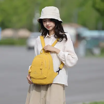 Women's Multifunctional Backpack, Lightweight, Crossbody Chest Bag - 5