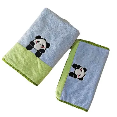 Coral Fleece Handtuch Set tragbar Bademantel - 9