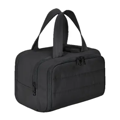 Large-capacity portable cosmetic bag with wide opening - 5