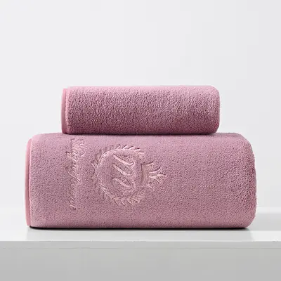 Yetişkin Kalın Su Emici Havlu Banyo Havlusu Seti Yumuşak El Hissi Yeni Model Ev Kullanımı Mercan Polar 3D Baskılı Banyo Havlusu - 10