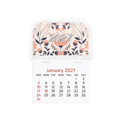PVC Desk Pad with Adhesive Pocket and Desk Calendar, Executive Desk Mat, Customizable Logo - 9