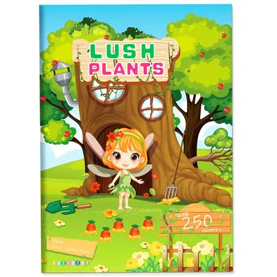 Children's 5-Book Sticker Book Set for Early Learning and Focus - 12