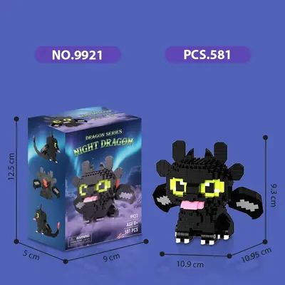 Mikro-Bausteine Halloween-Serie Set 9918-9920 - 10