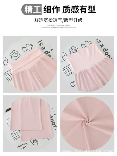 咖色翻腰运动裤女夏薄款慵懒随性瑜伽健身裤小个子垂感宽松阔腿裤