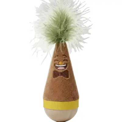 Дразнилка для кошек Weeble с перьями, самоигровая игрушка от скуки, устойчивая к жеванию, игрушка для домашних животных, прямые поставки с фабрики, доступен дропшиппинг - 6