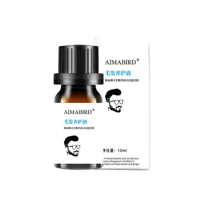 Thick Beard Oil Beard Growth Liquid Men's Growth Enhancer Care Essential Oil Full Beard Moisturizing Beard Oil