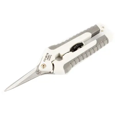 Fukuoka Tools FO-9016 Ножницы электрика и электроника 6 дюймов ручной работы, маленькие ножницы, тонкие алюминиевые ножницы для кожи, кухонные ножницы, садовые ножницы для срезания веток цветов