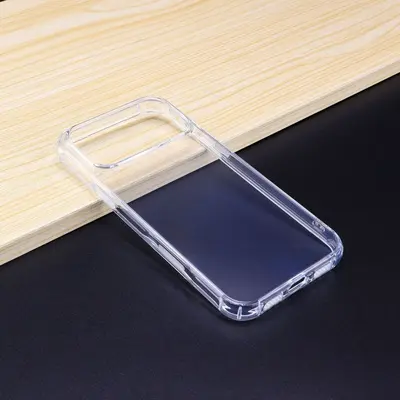 iPhone18ProMax için uygun saf TPU şeffaf hava yastıklı telefon kılıfı, dört köşeli düşmeye karşı dayanıklı ve sararmaya karşı korumalı tam kapsamlı koruyucu kılıf - 8