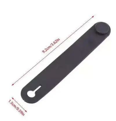 Rubber Cable Ties for E-Scooter Wire Harness Organizing - 9