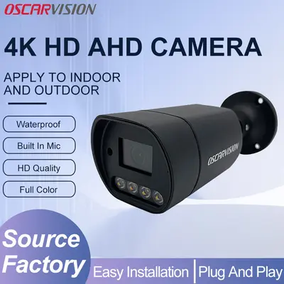AHD Güvenlik Kamerası 8 MP 4K Su Geçirmez Gece Görüş - 2