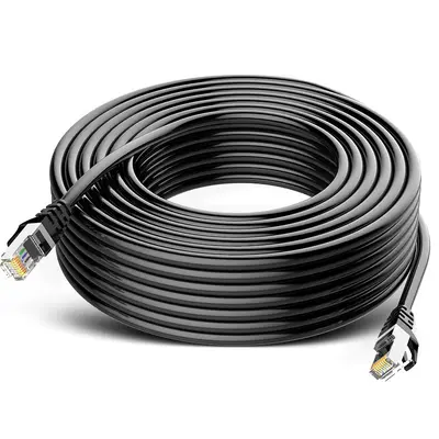 Cat6 Gigabit-Netzwerkkabel 5 m, 50 m, 100 m mit RJ45-Steckern, Hochgeschwindigkeits-Patchk