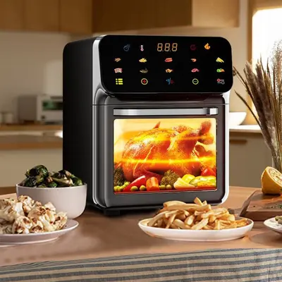 BE visual air fryer household multifunctional smart french fry machine fully automatic electric fryer voice-controlled air fryer