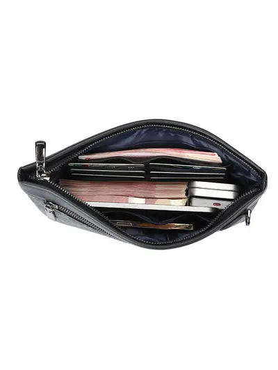 Men's Business Clutch Bag, Large Capacity, Minimalist Design - 6