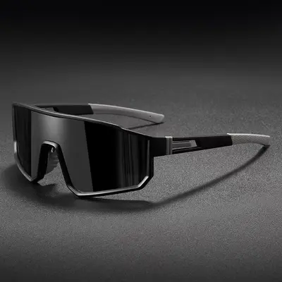 Yeni Sunglasses spor güneş gözlüğü polarize renkli erkek bayan bir parça güneş gözlüğü açık hava büyük rüzgar gözlüğü 3058 - 13