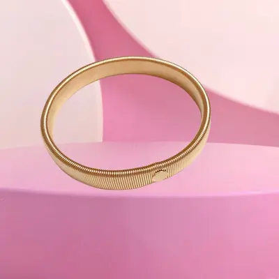 Außenhandelsbeschaffung europäischer und amerikanischer Herrens-Metallfedern-Armbänder elastische Armbänder Armringe umweltfreundliche hochwertige farbschützende Armbänder - 10