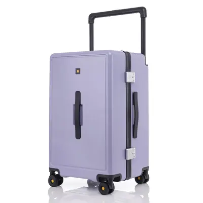 Wide Pull Handle New Style Luggage Suitcase Female 20 Inch Carry-On Trolley Suitcase with Password Lock Male 28 Inch Large Capacity Wheeled Suitcase with Customs Lock - 9