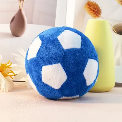 Football and Rugby Themed Interactive Dog Training Toy with Squeaker - 6