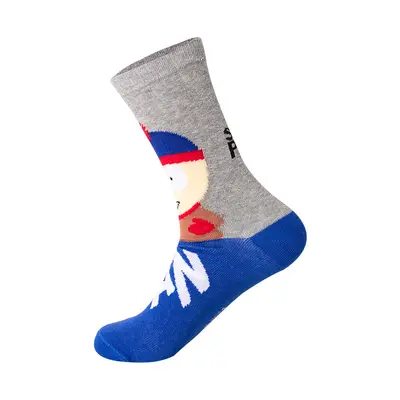 Kinder-Baumwollsocken, Cartoon-Muster, mittellang, Halloween - 12
