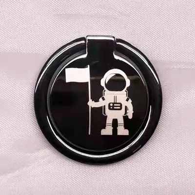 Runde Metall-Fingerring-Halterung 360° drehbarer Desktop-Lazy-Support-Halter mit Ringhalterung für Mobiltelefone, im Großhandel mit Logo individuell anpassbar. - 13