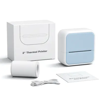 Etiket yazıcı taşınabilir Bluetooth termal barkod kendinden yapışkanlı ticari tabela etiketi ev not etiket makinesi sınır ötesi - 9