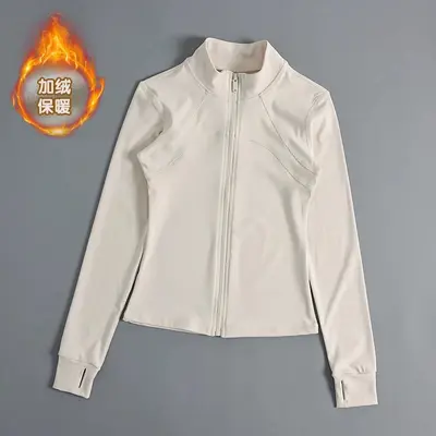 Damen-Sportjacke mit Fleecefutter, Langarm, schnelltrocknend - 12