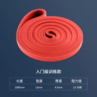 TPE Resistance Band with Pull Rope and 2080 Resistance Loop - 8