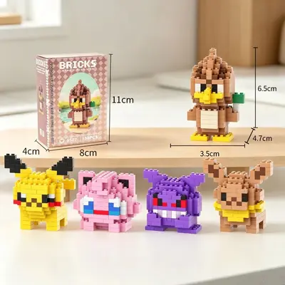 Micro Particle Building Blocks 3D Puzzle for Kids - 3