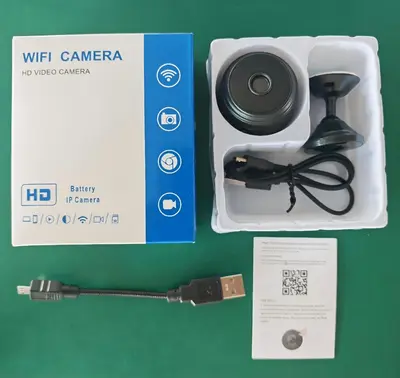 A9 wireless WiFi security camera, auto-focus - 7