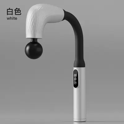 Elbow-Shaped Silent Massage Gun, Multifunctional for Muscles and Lower Back - 8
