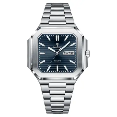 Swiss brand waterproof men's watch, ultra-thin luminous