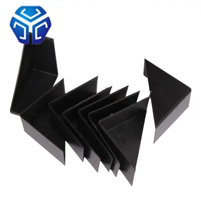 Three-Sided Plastic Corner Protector for Furniture and Door Panel Packaging 53*25