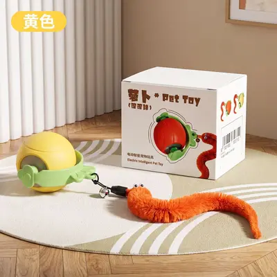 Smart Rolling Ball for Dogs, Automatic Obstacle-Avoiding Cat Teaser - 7