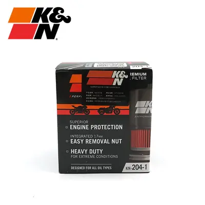KN-204-1 Motorcycle Oil Filter for Yamaha R3 and Honda CBR400R
