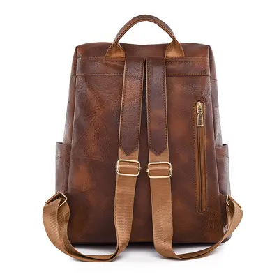 Retro Women's Backpack, Large Capacity, Daily Use - 3