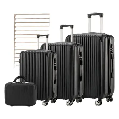 3-Piece Luggage Set with Universal Wheels and Combination Lock - 6