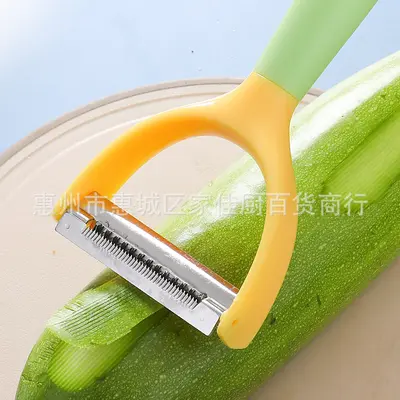 Paslanmaz çelik 2-in-1 soyucu ve rendeleme aracı - 3